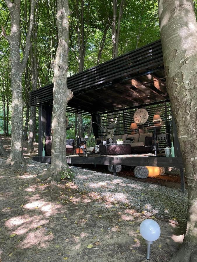 Вилла Luxury Lake House & Glamping Tesila Экстерьер фото